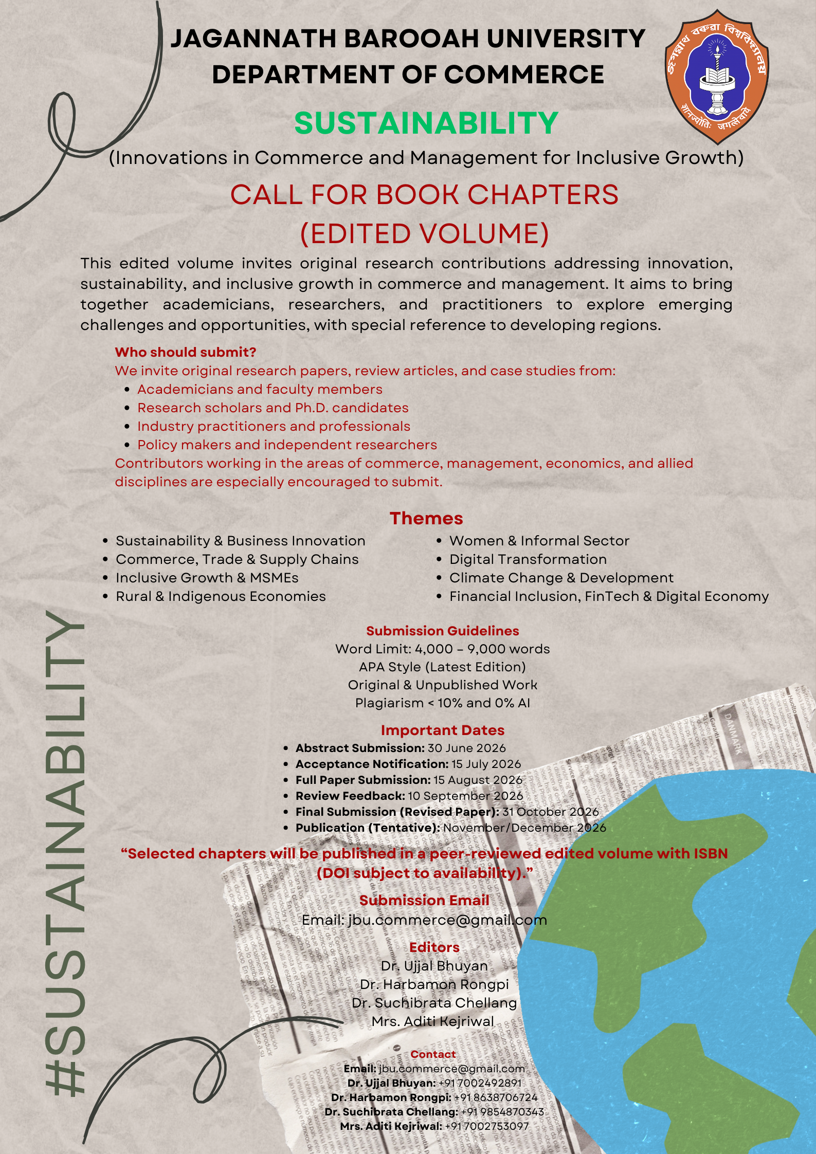 Edited Volume Sustainability Poster