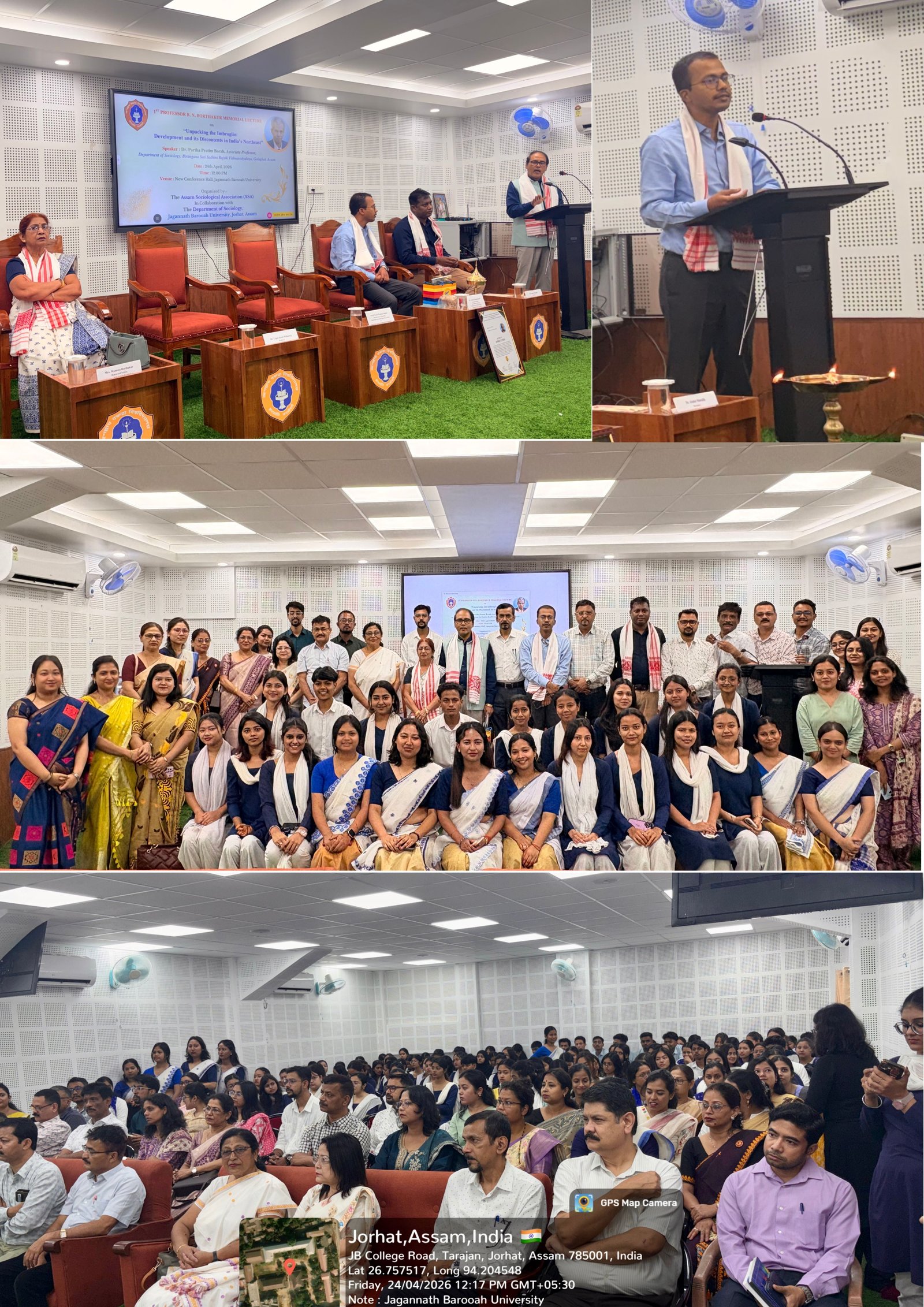 1st Professor B.N. Borthakur Memorial Lecture 24APR2026 1